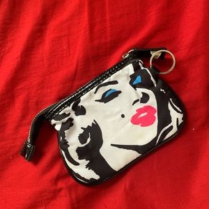 Betsey Johnson Marilyn Monroe change purse